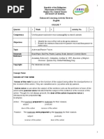 ENHANCED ENGLISH7 - Q1 - LAS - Wk3