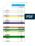 Tamil School Schedule 2A 2022-2023