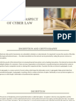 Security Aspect of Cyber Law