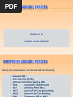 Comparing Java XML Parsers Ver1 0