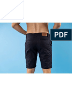 Shorts Texturizado 100% Algodão em 5 Cores