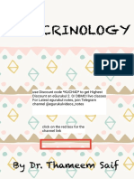 Endocrinology by DR - Thameem Egurukul 2.0