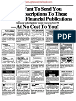 Download 25 Unique Financial Publications for Free Trial