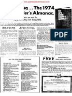 "Announcing ... The 197 4 Stock Trader's Almanac.: All The Facts Need For Buying and Selling Stock During 197 4