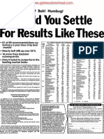 Would You Settle For Results Like These: Rally? Bahl