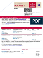 Senghor El Hadji MR (ADT) : Myxiaj: Electronic Ticket Receipt