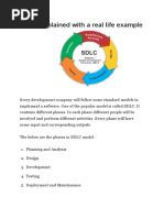 SDLC Explained With A Real Life Example