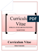 Curriculum Vitae MUJER 