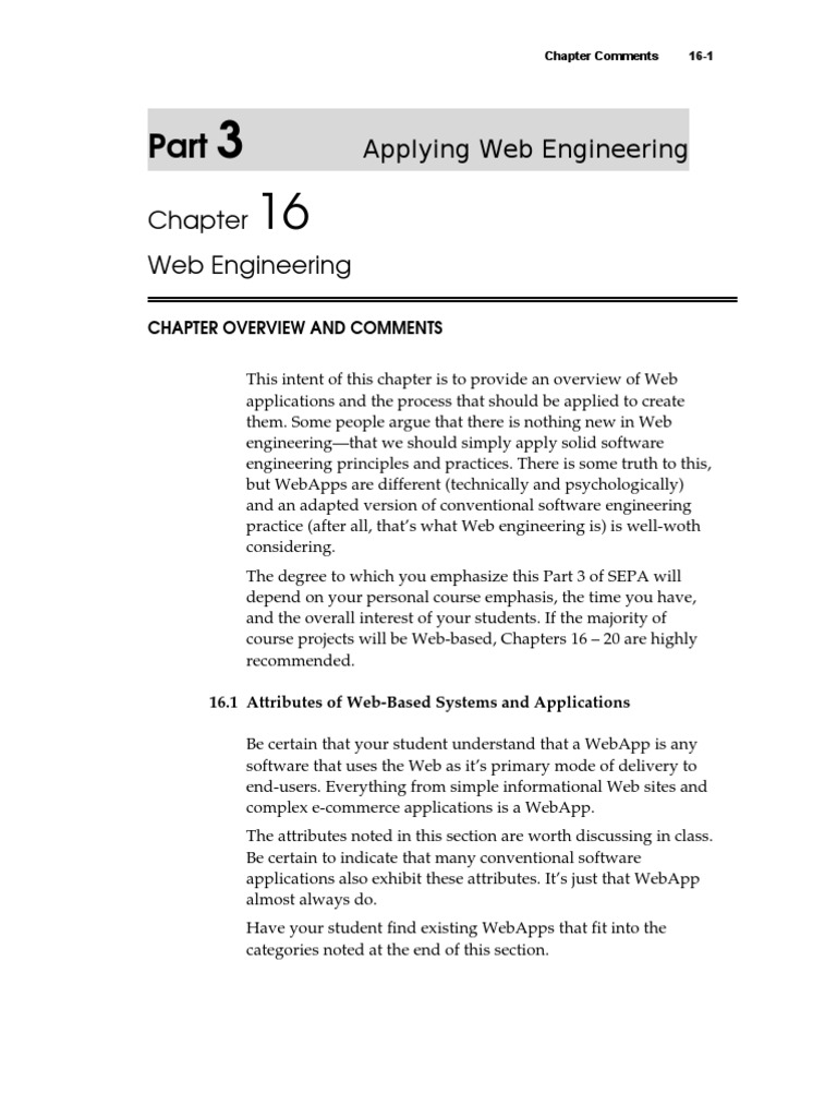 Web Engineering Overview and Practices | PDF