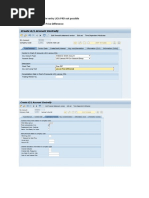 Account Determination For Entry LICA PRD Not Possible