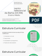 DCRB - Organização curricular (Matemática)