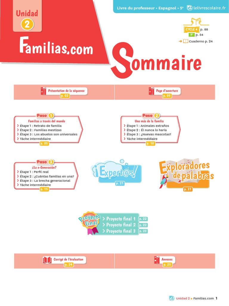 A Mi Me Encanta 5ème Corrigé Pdf Hispamundo 5 Ème Livre Prof Chap02 | PDF | Linguistique