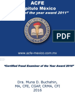 Capítulo México: "Chapter of The Year Award 2011"