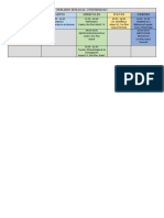 Horario Semanal Universidad