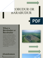 Borobudur or Barabudur