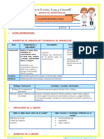 1° E1 S3 SESION D3 CyT LAS PARTES DE NUESTRO CUERPO