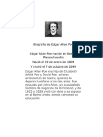 Biografia Del Autor Edgar Allan Poe