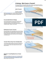 Causes of Tsunami