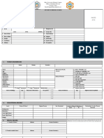 Bupc Student Profile Form