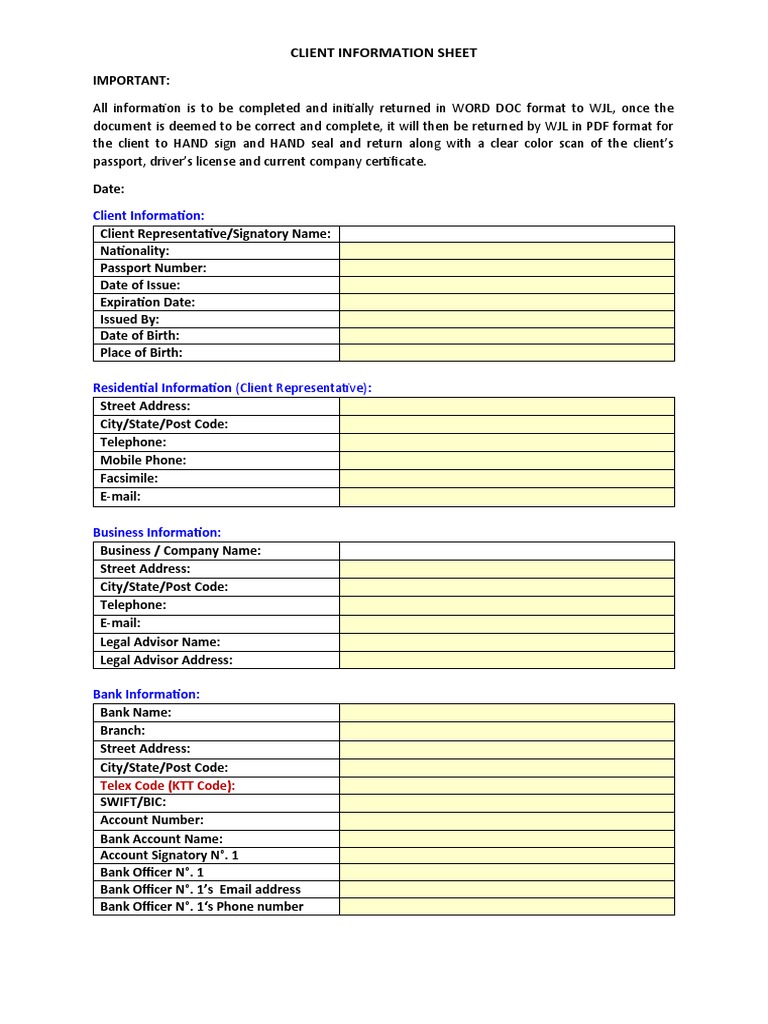 CIS Template | PDF