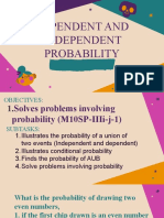 Dependent and Independent Probability