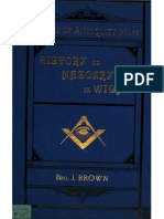 History of Masonry in Wigan - j Brown