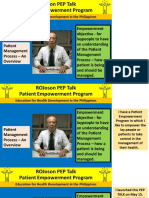 ROJOSON-PEP-TALK: Patient Management Process - An Overview (Pre-Session Recording) - July 2021