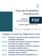 Chapter 5 Discrete Probalitity Dsitributions - Jaggia4e - PPT