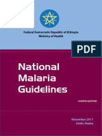 National Malaria Guidelines: Federal Democratic Republic of Ethiopia Ministry of Health