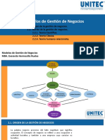 Modelos de Gestión de Negocios