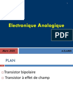 Electronique Analogique: Mars 2021