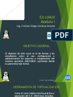 Ex-Linux Módulo I: Ing. Cristian Diego Córdova Alvarez
