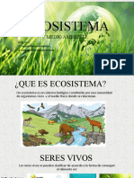 Ecosistema: Medio Ambiente