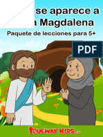 Paquete de Lecciones para 5+: Jesús Se Aparece A María Magdalena