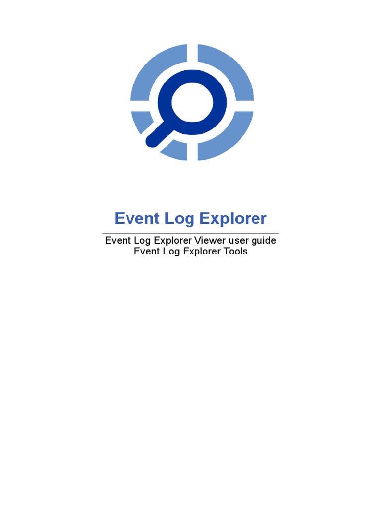 Elex Event Log Explorer Guide | PDF | Computer File | Databases
