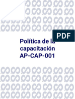 Política de Capacitación