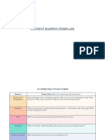 4.content Mapping Template