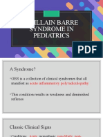 Guillain Barre Syndrome in Pediatrics