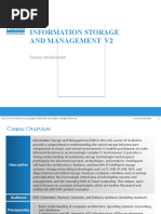 Information Storage and Management V2: Course Introduction