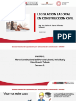 Legislación laboral en construcción civil