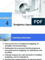 4 Budgetary Approaches (Nota)