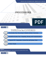 Introduction to ICT Processors