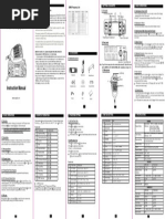 AT-779UV: Instruction Manual