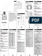 AT-779UV: Instruction Manual