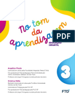 Ed Infantil - No tom da aprendizagem - Volume 3