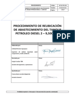 SIP-GS-PO-033 Procedimiento Reubicación Abastecimiento Tanque Diesel 2