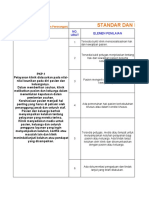 Standar Dan Instrumen Akreditasi Klinik: Standar Elemen Penilaian NO. Urut