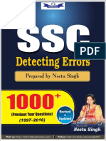 Detecting Errors: Prepared by Neetu Singh
