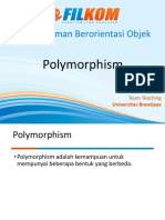 Pemrograman Berorientasi Objek: Polymorphism