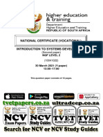 National Certificate (Vocational) : NQF Level 2